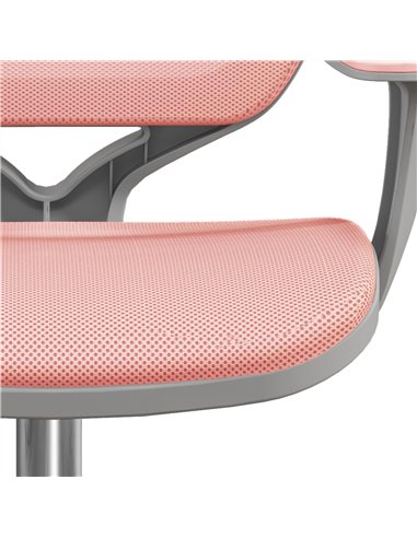 Vinsetto Office Chair, Breathable Mesh Swivel Desk Chair with Adjustable Height and  360° Swivel Security Wheels for Home Office