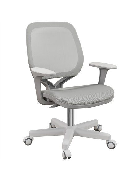 Vinsetto Office Chair, Breathable Mesh Swivel Desk Chair with Adjustable Height and  360° Swivel Security Wheels for Home Office - pic 163424 | FastDaddyshop