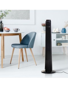 Homcom 36" Oscillating Tower Fan with Remote Control, 3 Speed, Quiet Cooling Fans, Black 2