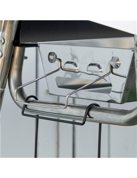 Outsunny Charcoal BBQ Grill - Black - pic 163665 | FastDaddyshop