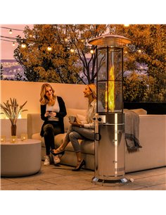 Outsunny 11Kw Adjustable Heat Gas Patio Heater 2