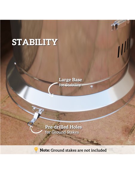 Outsunny 11Kw Adjustable Heat Gas Patio Heater - pic 163754 | FastDaddyshop