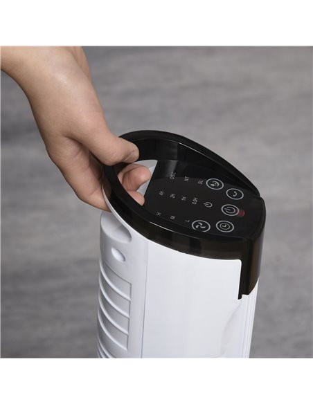 Homcom 31'' Oscillating Tower Fan with 3 Speed, 3 Mode, Timer, LED, Remote, White - pic 16384 | FastDaddyshop