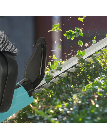 Outsunny Cordless Hedge Trimmer, Electric Hedge Cutter with 51cm Blade, Brushless Motor and 2 Batteries for Branches, Shrubs, Tw - pic 163845 | FastDaddyshop