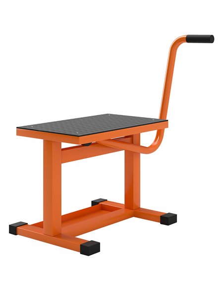 DURHAND Steel Motorbike Jack Lift, 27.5 / 39.5 H cm - Orange - pic 164216 | FastDaddyshop