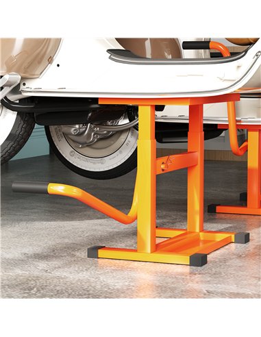 DURHAND Steel Motorbike Jack Lift, 27.5 / 39.5 H cm - Orange