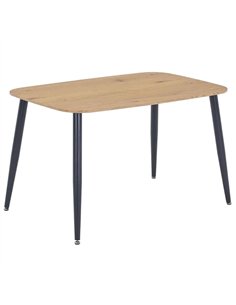 Core Products Aspen rectangular dining table, light oak effect top ASTB3-LOK, pic 1