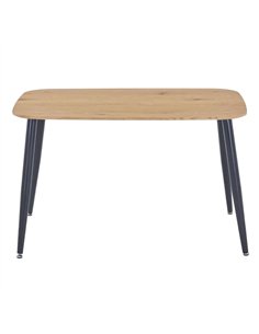 Core Products Aspen rectangular dining table, light oak effect top ASTB3-LOK, pic 1 2