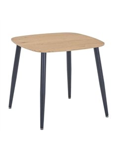 Core Products Aspen square dining table, light oak effect top ASTB2-LOK, pic 1