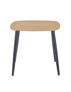 Core Products Aspen square dining table, light oak effect top ASTB2-LOK, pic 1 2