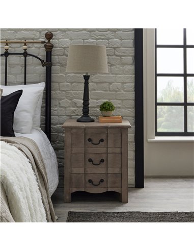 Hill Interiors Copgrove Collection 3 Drawer Bedside Table 22693