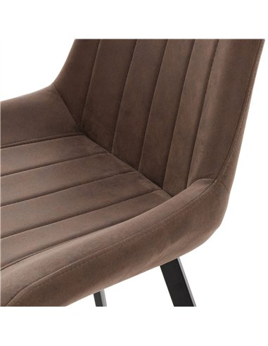 Hill Interiors Malmo Coffee Dining Chair 20046