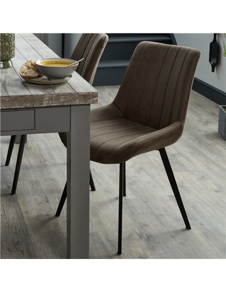 Hill Interiors Malmo Coffee Dining Chair 20046 - pic 164340 | FastDaddyshop