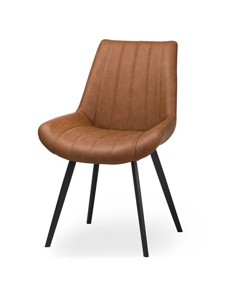 Hill Interiors Malmo Tan Dining Chair 20047 - pic 164341 | FastDaddyshop