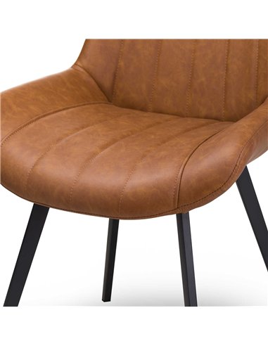 Hill Interiors Malmo Tan Dining Chair 20047