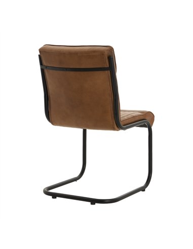 Hill Interiors Billy Leather Dining Chair 23879