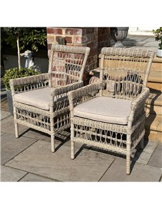 Hill Interiors Provence Collection Outdoor Dining Chair 23904 2