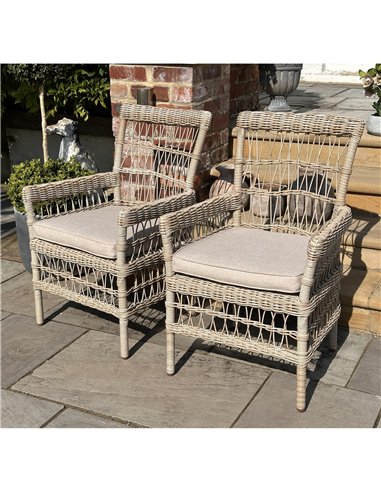 Hill Interiors Provence Collection Outdoor 6 Seater Dining Set 23907