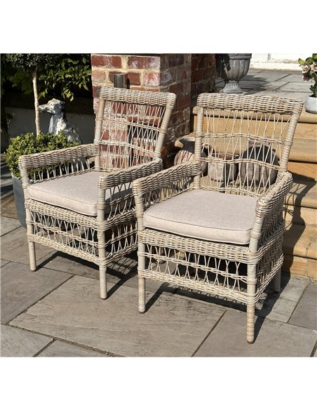 Hill Interiors Provence Collection Outdoor 6 Seater Dining Set 23907 - pic 164368 | FastDaddyshop