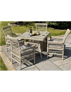Hill Interiors Provence Collection Outdoor 4 Seater Dining Set 23908