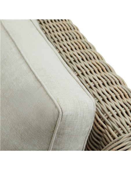Hill Interiors Capri Collection Outdoor Three Seater Sofa 22955 - pic 164381 | FastDaddyshop