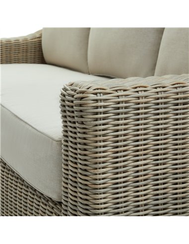 Hill Interiors Capri Collection Outdoor Three Seater Sofa 22955