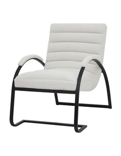 Hill Interiors Boucle Ribbed Ark Chair 23084