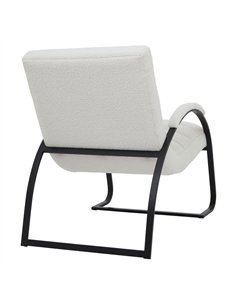 Hill Interiors Boucle Ribbed Ark Chair 23084 2