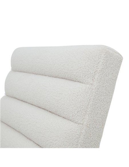 Hill Interiors Boucle Ribbed Ark Chair 23084 - pic 164388 | FastDaddyshop