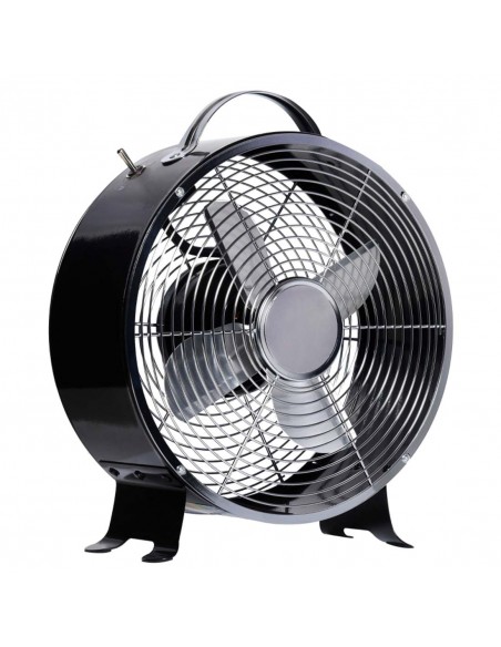 Homcom 26cm Electrical 2-Speed Portable Table Desk Fan, Black - pic 16439 | FastDaddyshop