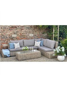 Hill Interiors Amalfi Collection Outdoor Large Corner Set 23912