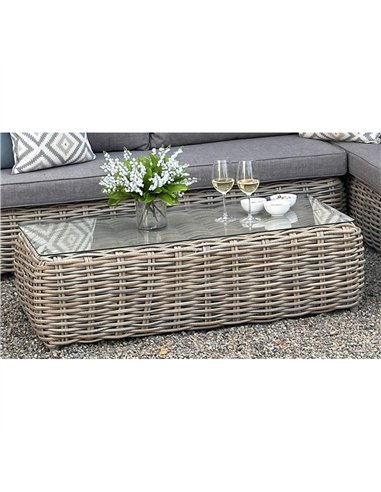 Hill Interiors Amalfi Collection Outdoor Large Corner Set 23912