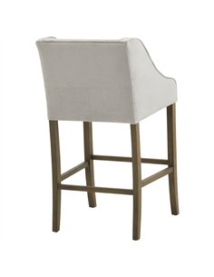 Hill Interiors Epsom Grey Bar Stool 22992 2