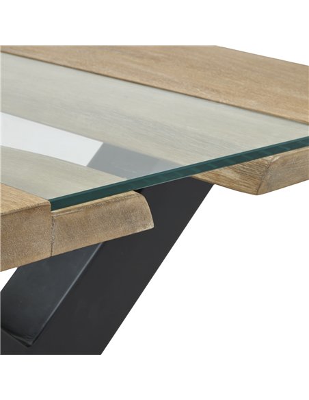 Hill Interiors Live Edge Collection Light Acacia River Coffee Table 23988 - pic 164420 | FastDaddyshop