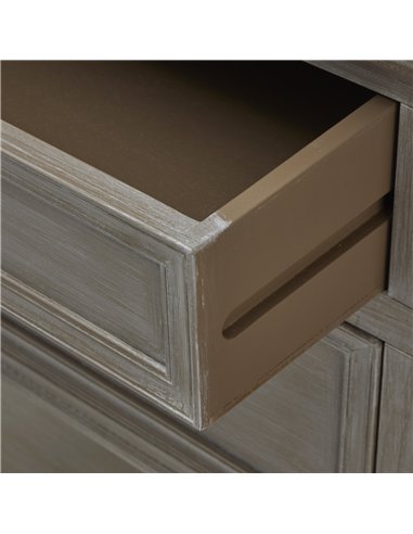 Hill Interiors The Serene Collection Two Over Two Console 23947