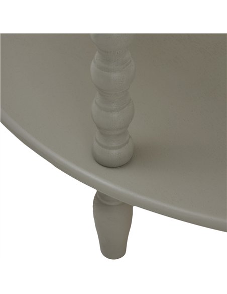 Hill Interiors The Camden Collection Half Moon 3 Tier Table 23951 - pic 164429 | FastDaddyshop