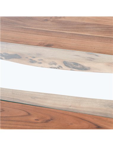 Hill Interiors Live Edge Collection River Dining Table 21127