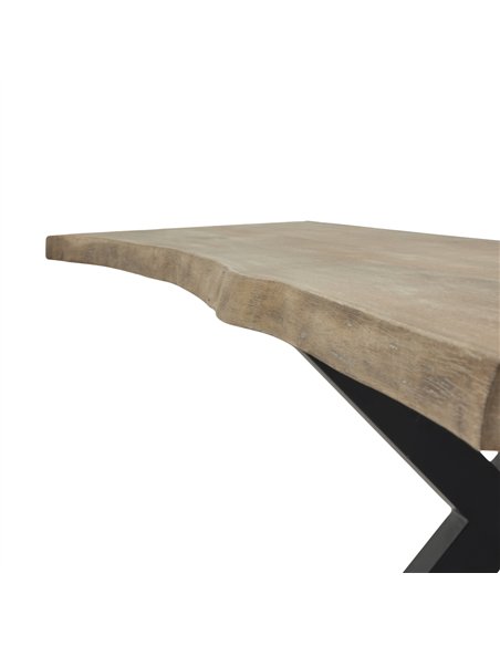 Hill Interiors Live Edge Collection Light Acacia River Dining Table 23987 - pic 164461 | FastDaddyshop