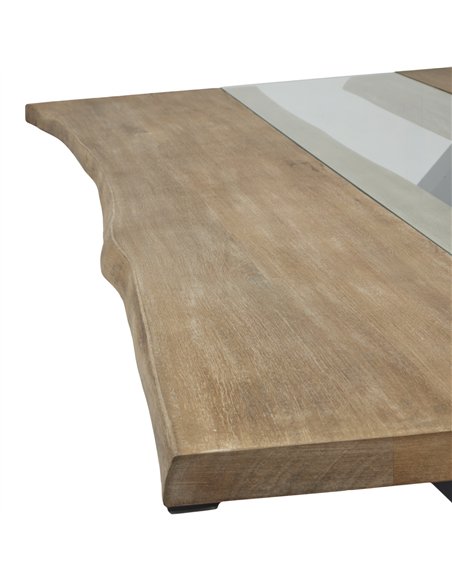 Hill Interiors Live Edge Collection Light Acacia River Dining Table 23987 - pic 164462 | FastDaddyshop
