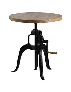 Hill Interiors Draftsman Adjustable Bar Bistro Table 19926