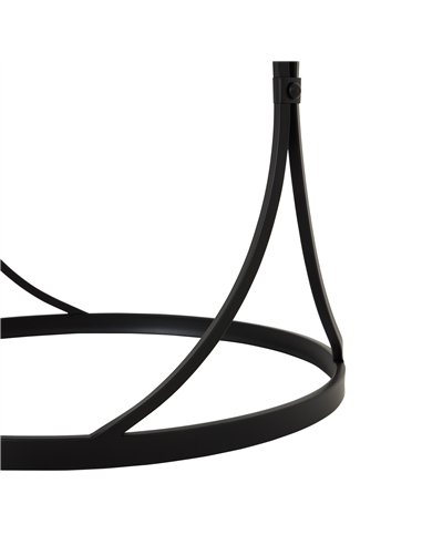 Hill Interiors Concaved Set Of Two Black Mirrored Side Tables 22487