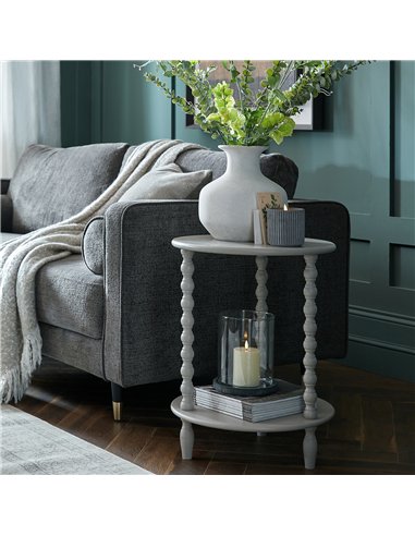 Hill Interiors The Camden Collection Round Side Table 23949