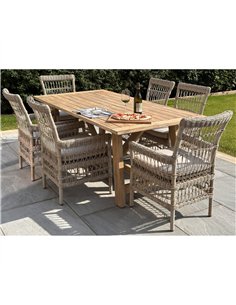 Hill Interiors Provence Collection Outdoor Large Dining Table 23909
