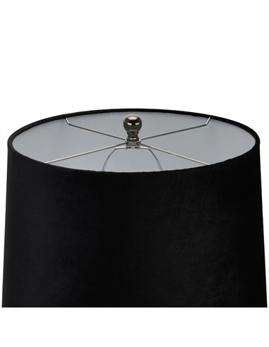 Hill Interiors Black Dapple Acanthus Lamp 22790