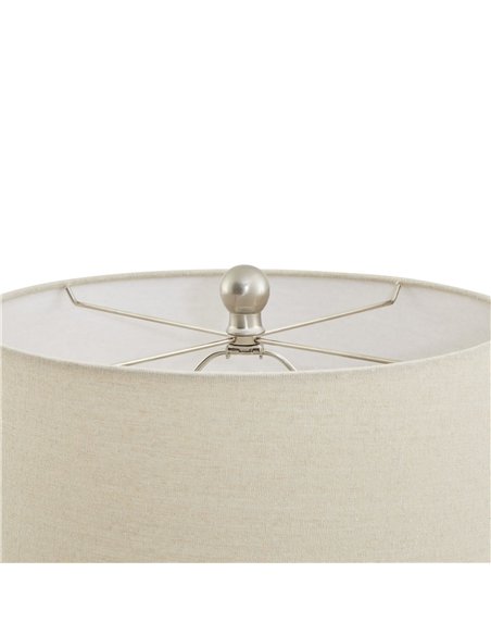 Hill Interiors Lattice Ceramic Table Lamp With Linen Shade 23056 - pic 164524 | FastDaddyshop