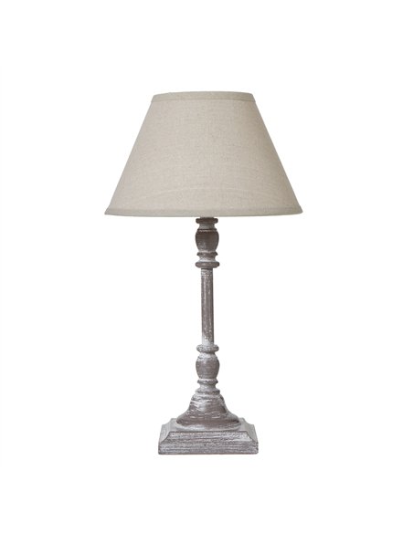Hill Interiors Antia Stem Table Lamp With Linen Shade 23881 - pic 164569 | FastDaddyshop