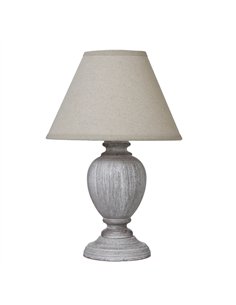 Hill Interiors Otem Urn Table Lamp With Linen Shade 23882
