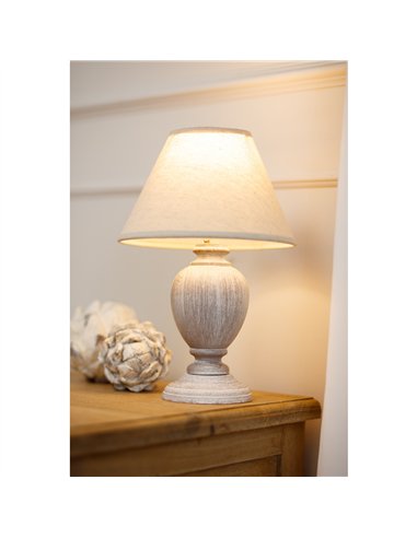 Hill Interiors Otem Urn Table Lamp With Linen Shade 23882