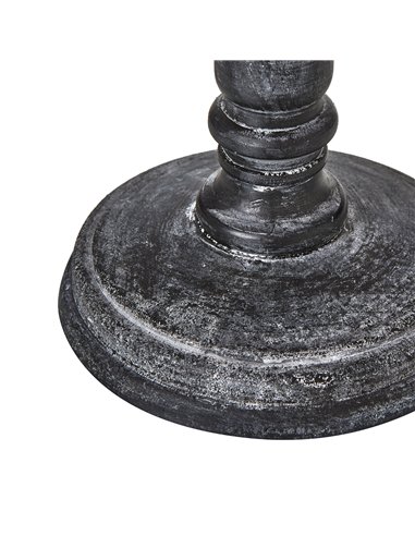 Hill Interiors Palmyra Column Table Tamp With Linen Shade 23885