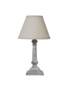 Hill Interiors Capsa Column Table Lamp With Linen Shade 23889